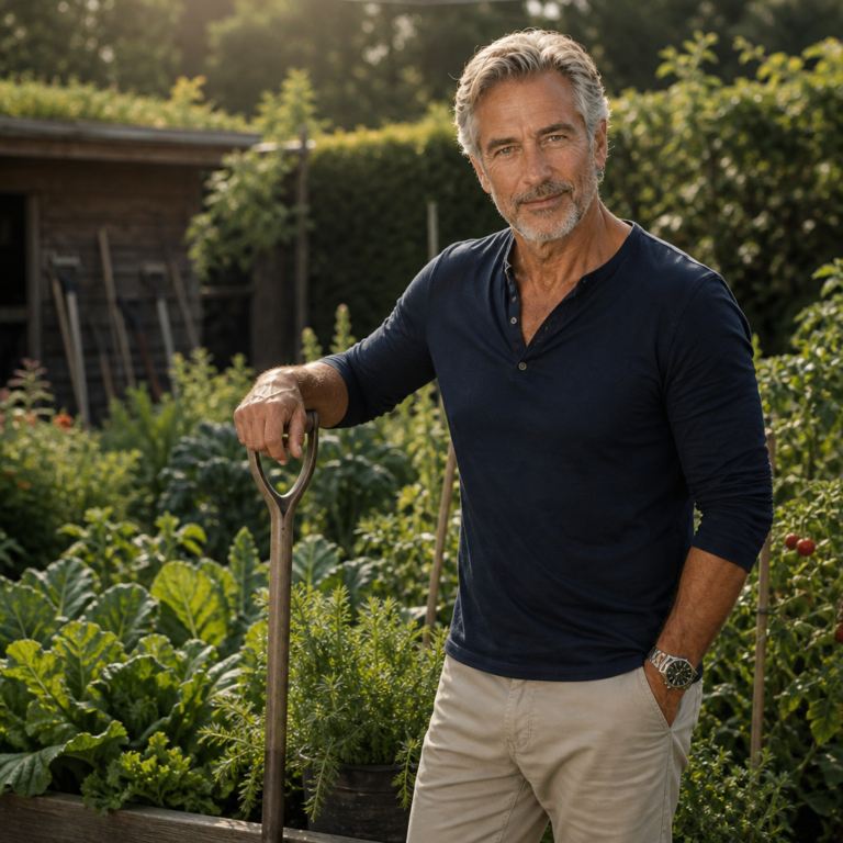 Exploring Different Avenues: How a Naturally Athletic, Handsome Man in His 60s Stays Fit and Stylish Without a Gym Membership